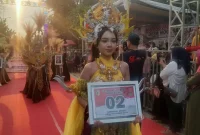 SMPN 3 Rambipuji saat tampil dalam Karnaval Budaya Nogosari, Jember, Minggu (30/8/2026). (Dok Ho/RadarBangsa.co.id)