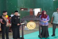 Anggota DPD RI Lia Istifhama menghadiri penutupan Kejurcab V Pagar Nusa Kabupaten Sumenep di Sumenep, Minggu (2/8/2026). (Foto Dok Ho/RadarBangsa.co.id).