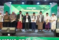 Bupati Bangkalan Lukman Hakim meresmikan peluncuran STAIM Al Muhsiny di Jalan Taman Pahlawan, Blega, Sabtu malam (1/8/2026). Foto Dok Ho/RadarBangsa.co.id