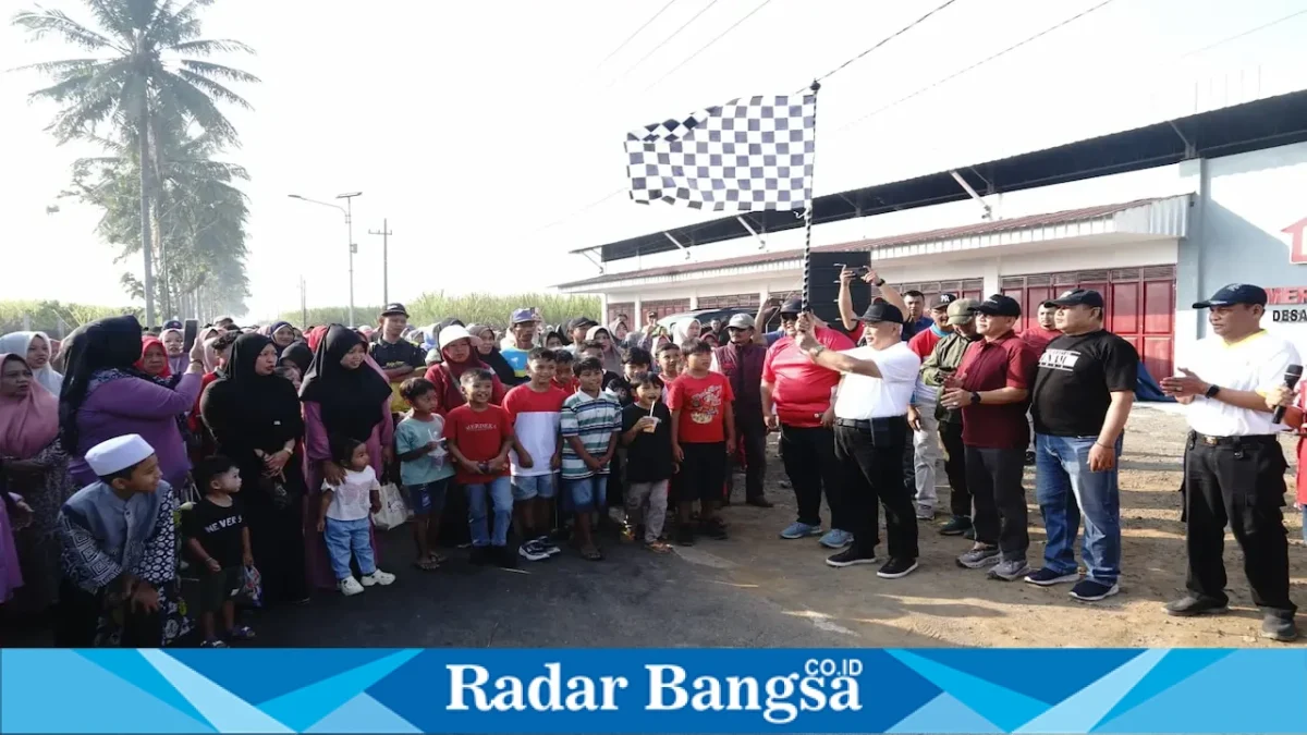 Bupati Malang saat jalan sehat di Panggungrejo, Minggu (30/8/2026). (Dok Ho/RadarBangsa.co.id)