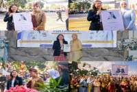 Penyerahan WSO Angels Awards di Lapangan Sangkareang, Mataram, Senin (31/8/2026). (Dok Ho/RadarBangsa.co.id)