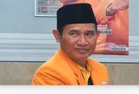 Ketua DPC Partai Hanura Kabupaten Jember Muhamad Zainal Laili saat menyampaikan dukungan terhadap program Home Care di Jember. (Foto Dok Ho/RadarBangsa.co.id)