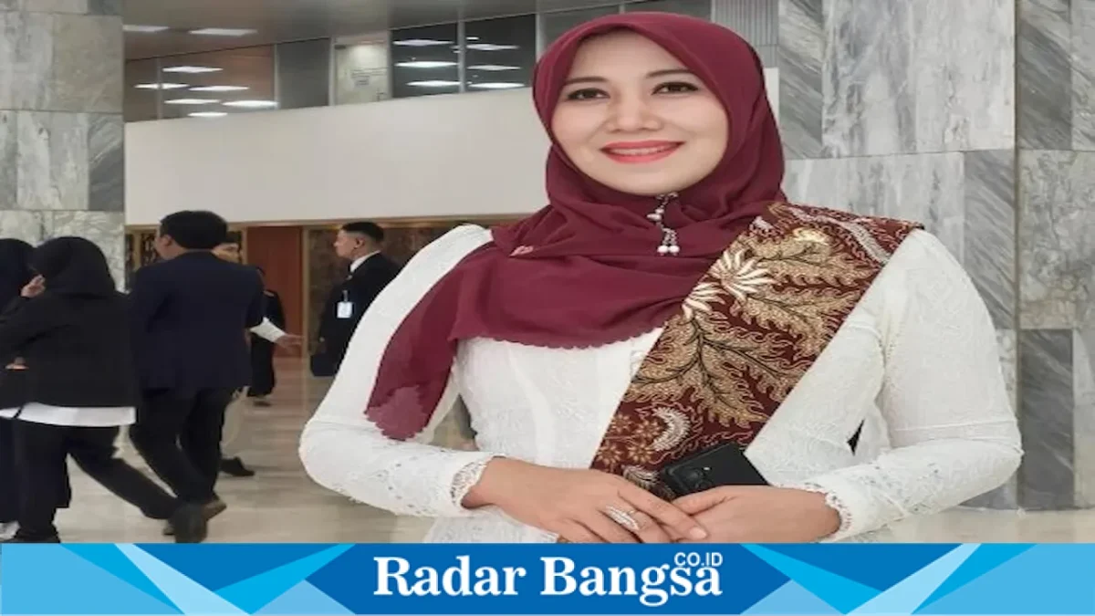 Anggota DPD RI Lia Istifhama usai Sidang Tahunan MPR RI dan Sidang Bersama DPR RI-DPD RI di Kompleks Parlemen, Senayan, Jakarta, Jumat (14/8/2026). (Foto Dok Ho/RadarBangsa.co.id)
