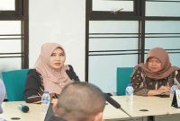 Anggota DPD RI Lia Istifhama saat mengunjungi Dinas P3AK Provinsi Jawa Timur, Surabaya, Senin (10/8/2026). (Foto Dok Ho/RadarBangsa.co.id)