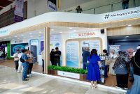 Pengunjung mengunjungi booth PLN di Hall 8 GIIAS 2026 untuk memperoleh promo tambah daya listrik 50 persen di Jakarta. (Foto Dok Ho/RadarBangsa.co.id).