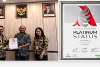 PSC 119 MEMS Mataram menerima Platinum Status EMS Angels Awards Q1 2026 di RSUD H. Moh. Ruslan Kota Mataram, Kamis (20/8/2026). (Foto Dok Ho/RadarBangsa.co.id)