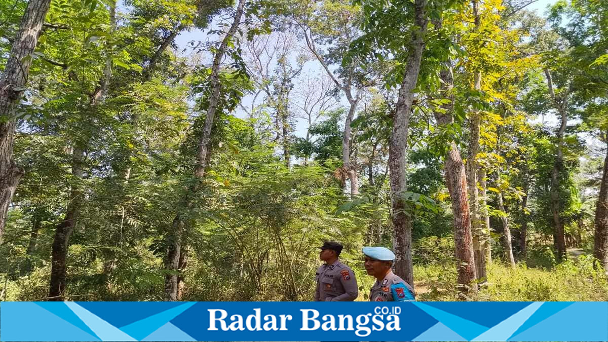 Patroli KRYD antisipasi Karhutla di kawasan hutan Desa Gampangsejati, Minggu 9 Agustus 2026. (Foto Dok Ho/RadarBangsa.co.id)