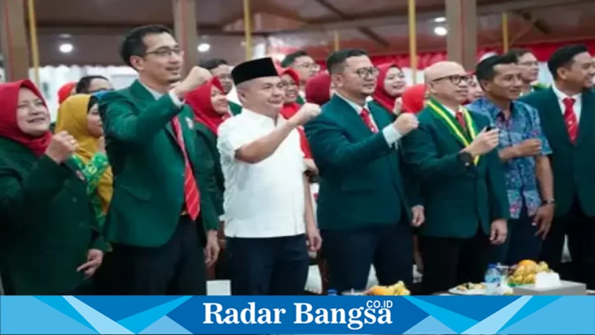 Pelantikan Ketua dan Pengurus IDI Cabang Bangkalan periode 2026–2029 di Pendopo Agung Kabupaten Bangkalan, Jumat (21/8/2026). (Foto Dok Ho/RadarBangsa.co.id)