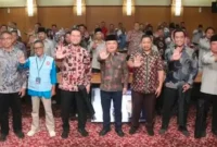 Wakil Bupati Bangkalan Moch. Fauzan Ja’far saat membuka kegiatan edukasi dan sosialisasi pencegahan korupsi bagi ASN di Aula Diponegoro, Pemkab Bangkalan, Kamis (20/8/2026). (Foto Dok Ho/RadarBangsa.co.id)