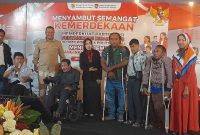 Forum sosialisasi Bakesbangpol Jember bersama organisasi penyandang disabilitas membahas percepatan pembentukan Komisi Disabilitas Daerah (KDD), Jember, Jumat, 31 Juli 2026. (Foto Dok Ho/RadarBangsa.co.id)