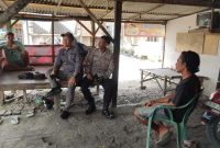 Patroli dialogis dan harkamtibmas Polsek Laren di Desa Bulutigo, Kecamatan Laren, Kabupaten Lamongan, Sabtu (1/8/2026). Foto Dok Ho/RadarBangsa.co.id