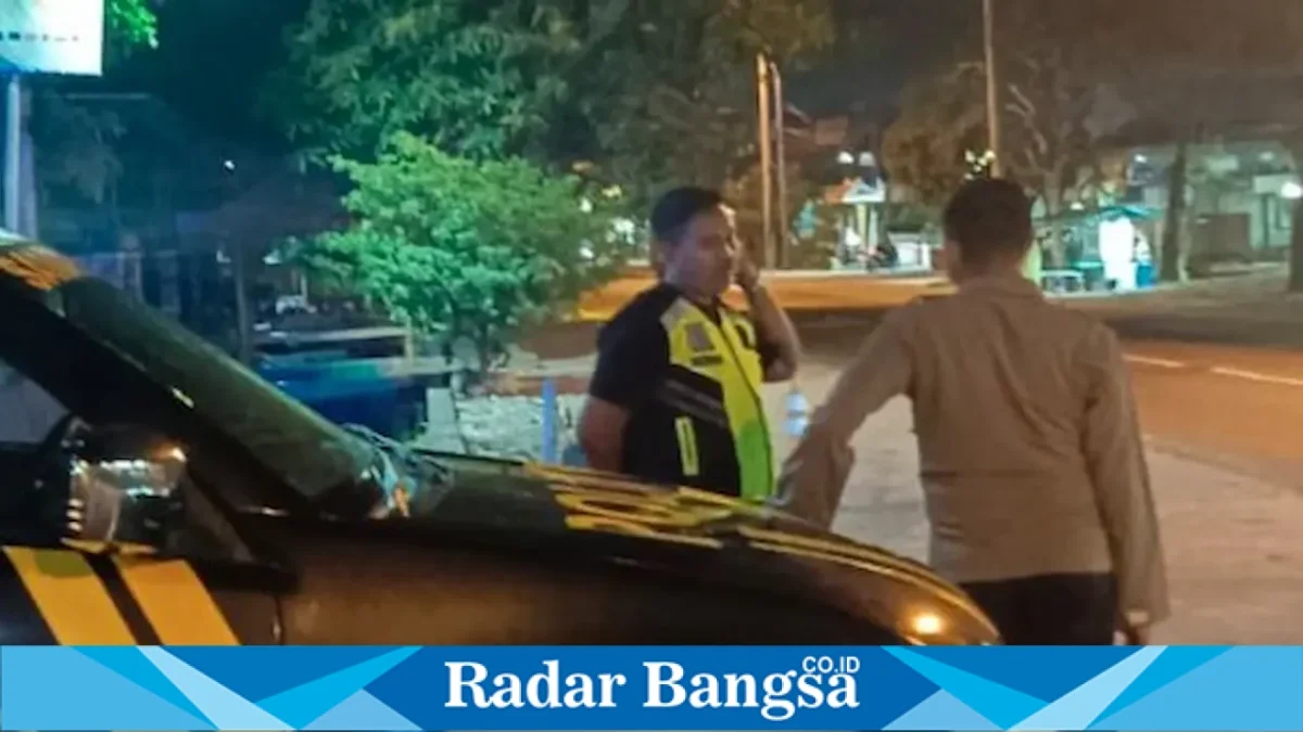 Personel Polsek Tikung melakukan patroli objek vital di sejumlah lokasi wilayah Kecamatan Tikung, Rabu (26/8/2026) (Foto Dok Ho/RadarBangsa.co.id)