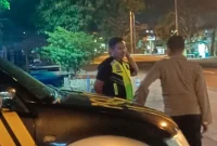 Personel Polsek Tikung melakukan patroli objek vital di sejumlah lokasi wilayah Kecamatan Tikung, Rabu (26/8/2026) (Foto Dok Ho/RadarBangsa.co.id)