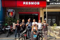 Pengungkapan kasus curanmor oleh Unit V Resmob Satreskrim Polrestabes Semarang di Kota Semarang, Senin (10/8/2026). (Foto Dok Ho/RadarBangsa.co.id)