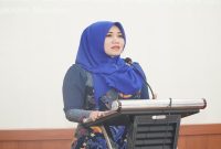 Anggota DPD RI asal Jawa Timur, Lia Istifhama, menyampaikan keprihatinan atas kasus video viral yang diduga melibatkan pelajar di Banyuwangi serta mengajak masyarakat memperkuat literasi digital, Surabaya, Senin (3/8/2026). (Foto Dok Ho/RadarBangsa.co.id).