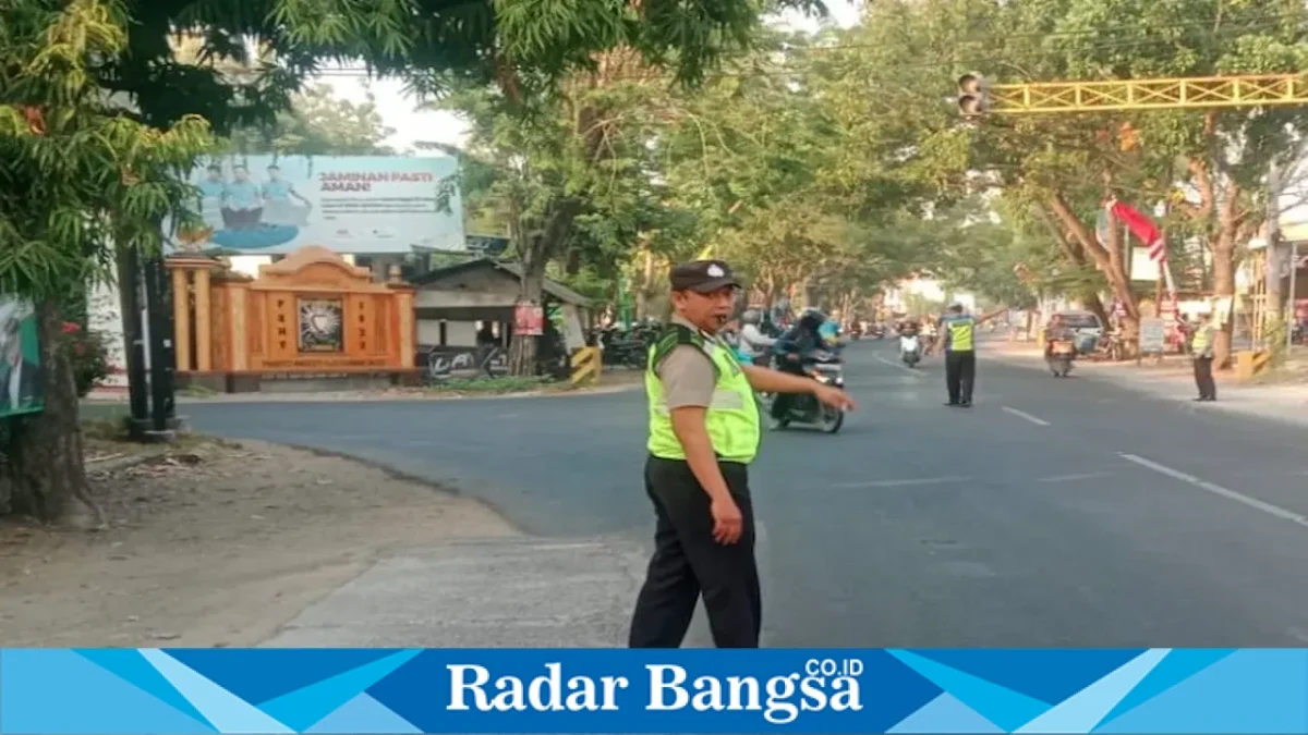 Kegiatan Commanderwish pagi anggota Polsek Tikung, Senin (24/8/2026). (Foto Dok Ho/RadarBangsa.co.id)