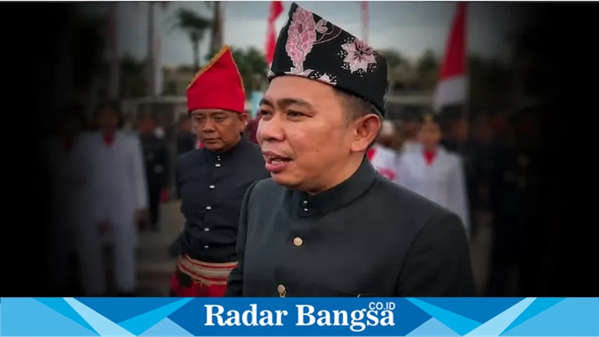 Gus Fawait usai menghadiri penurunan bendera HUT RI di Alun-Alun Jember, Senin (17/8/2026). (Foto Dok Ho/RadarBangsa.co.id)
