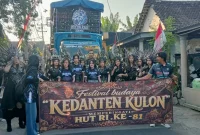 Pagelaran seni budaya dan sound horeg dalam rangka HUT RI ke-81 di Desa Ngerong, Kecamatan Gempol, Kabupaten Pasuruan. (Foto Dok Ho/RadarBangsa.co.id)