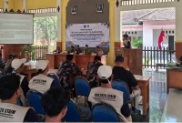 Penutupan KKN 41 mahasiswa STAIM Karangasem Paciran di Pendopo Kecamatan Laren, Kamis (27/8/2026). (Foto Dok Ho/RadarBangsa.co.id)