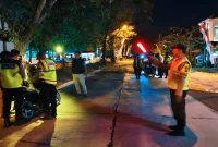 Personel gabungan Polsek Laren saat melaksanakan KRYD di wilayah Kecamatan Laren, Lamongan, Rabu (26/8/2026). (Foto Dok Ho/RadarBangsa.co.id)