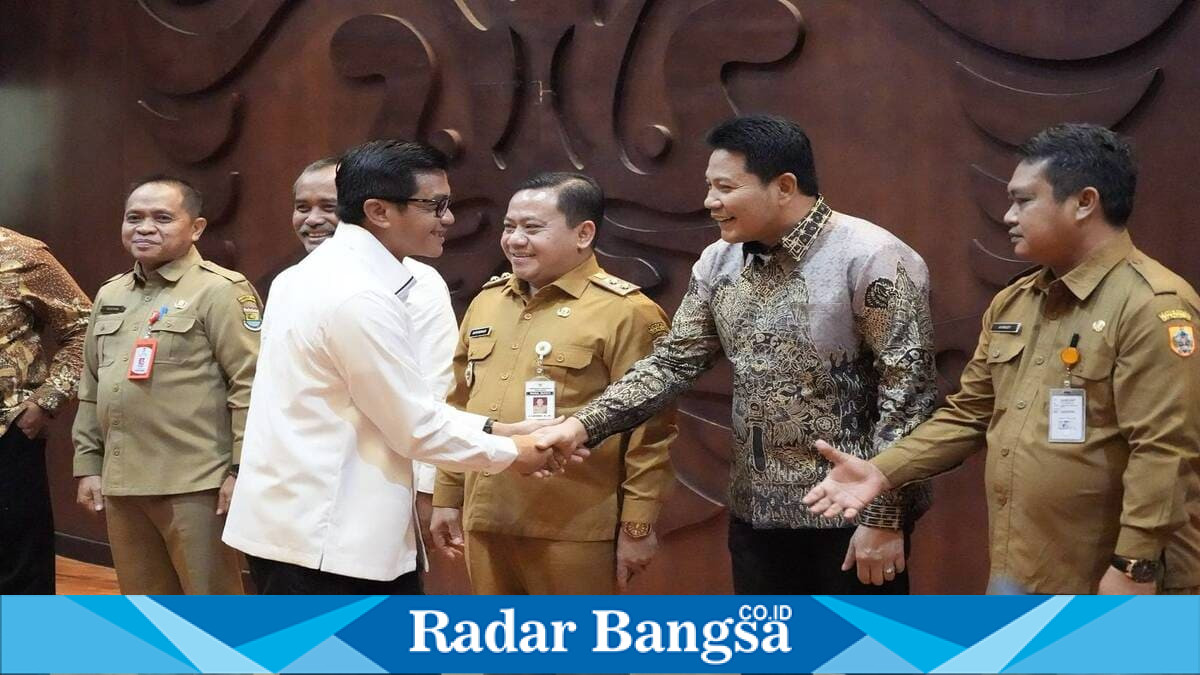 Bupati Sidoarjo Subandi dalam kegiatan Simposium Mangrove untuk Pemberdayaan Masyarakat di Balai Sidang Universitas Indonesia, Senin (10/8/2026). (Foto Dok Ho/RadarBangsa.co.id)
