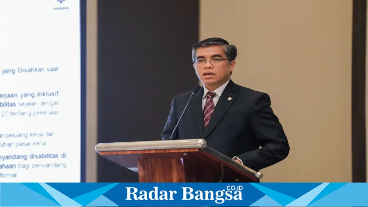 Menteri Ketenagakerjaan Yassierli yang membawa agenda penguatan keterampilan dan pelindungan pekerja dalam 29th ASEAN Labour Ministers Meeting di Bangkok, Thailand. (Foto Dok Ho/RadarBangsa.co.id)