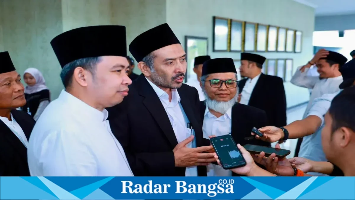 Pengukuhan pengurus MUI Kabupaten Jember masa khidmat 2026–2031 di Pendopo Wahyawibawagraha, Minggu (23/8/2026). (Foto Dok Ho/RadarBangsa.co.id)
