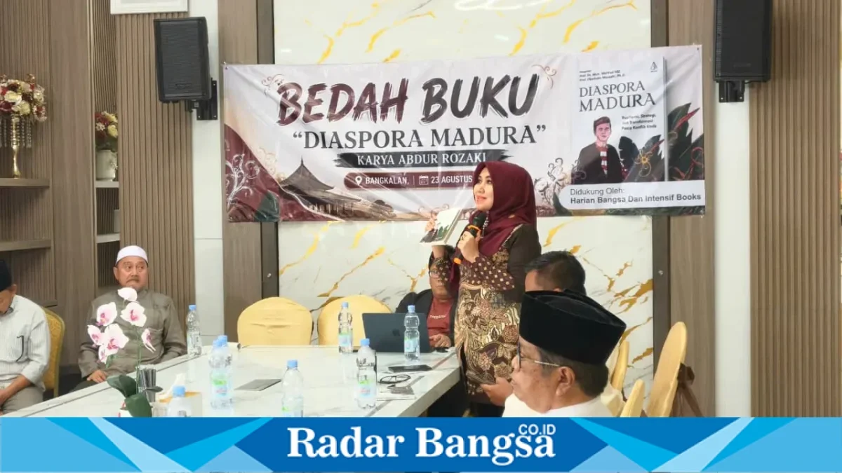 Ning Lia dalam kegiatan di Bangkalan, Jawa Timur, Sabtu (23/8/2026). (Foto Dok Ho/RadarBangsa.co.id)