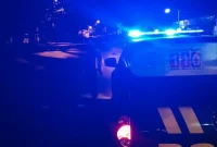 Patroli Blue Light Polsek Tikung di wilayah Kecamatan Tikung, Senin (17/8/2026). (Foto Dok Ho/RadarBangsa.co.id)