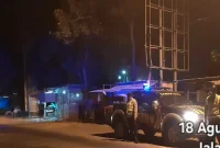 Patroli Blue Light anggota Polsek Tikung di wilayah hukum Polsek Tikung, Selasa (18/8/2026). (Foto Dok Ho/RadarBangsa.co.id)