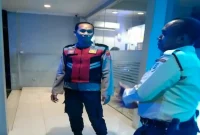 Patroli dialogis Polsek Tikung di Desa Jotosanur, Senin (17/8/2026). (Foto Dok Ho/RadarBangsa.co.id)