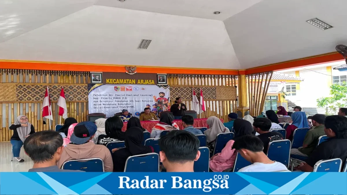 Pelatihan SEL KUBIK 2.0 di Pendopo Kecamatan Arjasa, Senin (24/8/2026). (Foto Dok Ho/RadarBangsa.co.id)