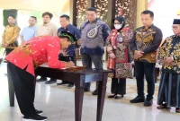 Dialog Kebangsaan Pemkab Sidoarjo bersama Forkopimda dan elemen masyarakat di Pendopo Delta Wibawa, Sidoarjo, Kamis (13/8/2026). (Foto Dok Ho/RadarBangsa.co.id)
