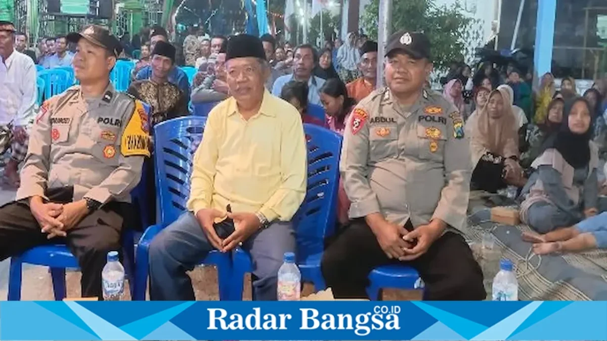 Kegiatan wayang kulit dan campursari dalam rangka Sedekah Bumi di Dusun Pulo, Desa Jotosanur, Minggu (23/8/2026). (Foto Dok Ho/RadarBangsa.co.id)