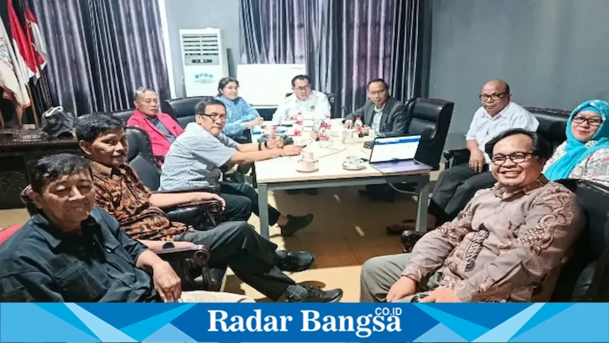 Pengukuhan Pokja News Room Jaga Desa SMSI di Jakarta, Kamis (27/8/2026). (Foto Dok Ho/RadarBangsa.co.id)