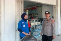 Patroli objek vital di wilayah Laren, Minggu (23/8/2026). (Foto Dok Ho/RadarBangsa.co.id)