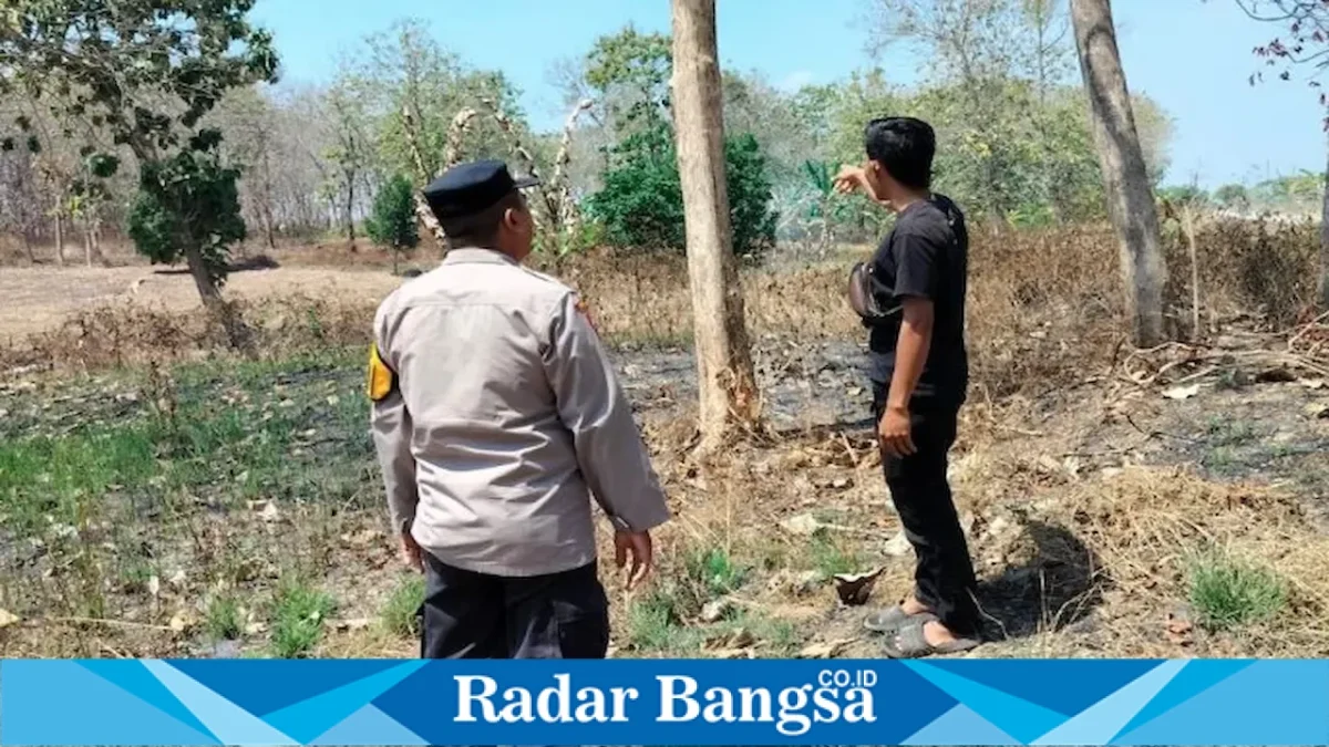 Patroli antisipasi Karhutla di kawasan hutan Desa Pelangwot, Selasa (25/8/2026). (Foto Dok Ho/RadarBangsa.co.id)