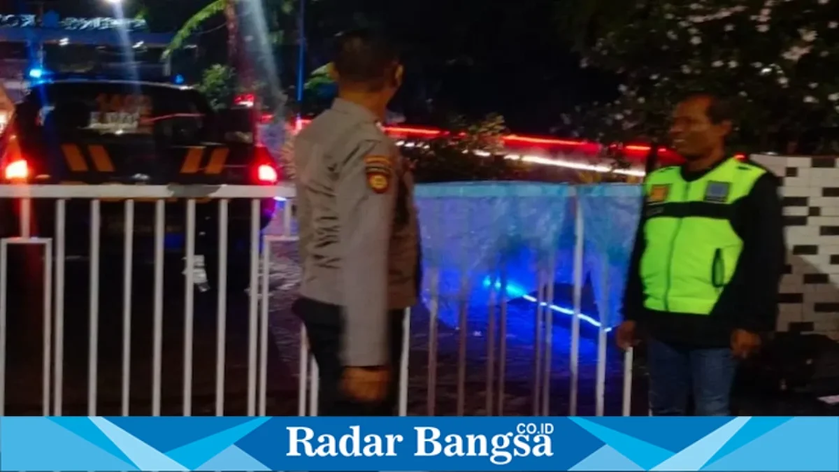 Anggota Polsek Tikung melaksanakan patroli dialogis di wilayah Kecamatan Tikung, Senin (17/8/2026). (Foto Dok Ho/RadarBangsa.co.id)