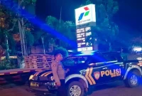 Polsek Tikung saat patroli malam di wilayah Tikung, Sabtu (29/8/2026). (Dok Ho/RadarBangsa.co.id)