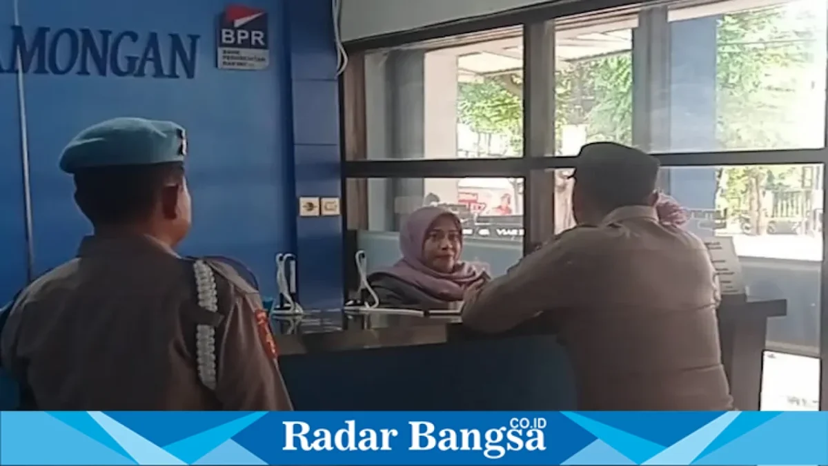 Patroli Polsek Tikung di objek vital wilayah Kecamatan Tikung, Selasa (18/8/2026). (Foto Dok Ho/RadarBangsa.co.id)