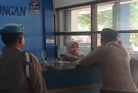 Patroli Polsek Tikung di objek vital wilayah Kecamatan Tikung, Selasa (18/8/2026). (Foto Dok Ho/RadarBangsa.co.id)