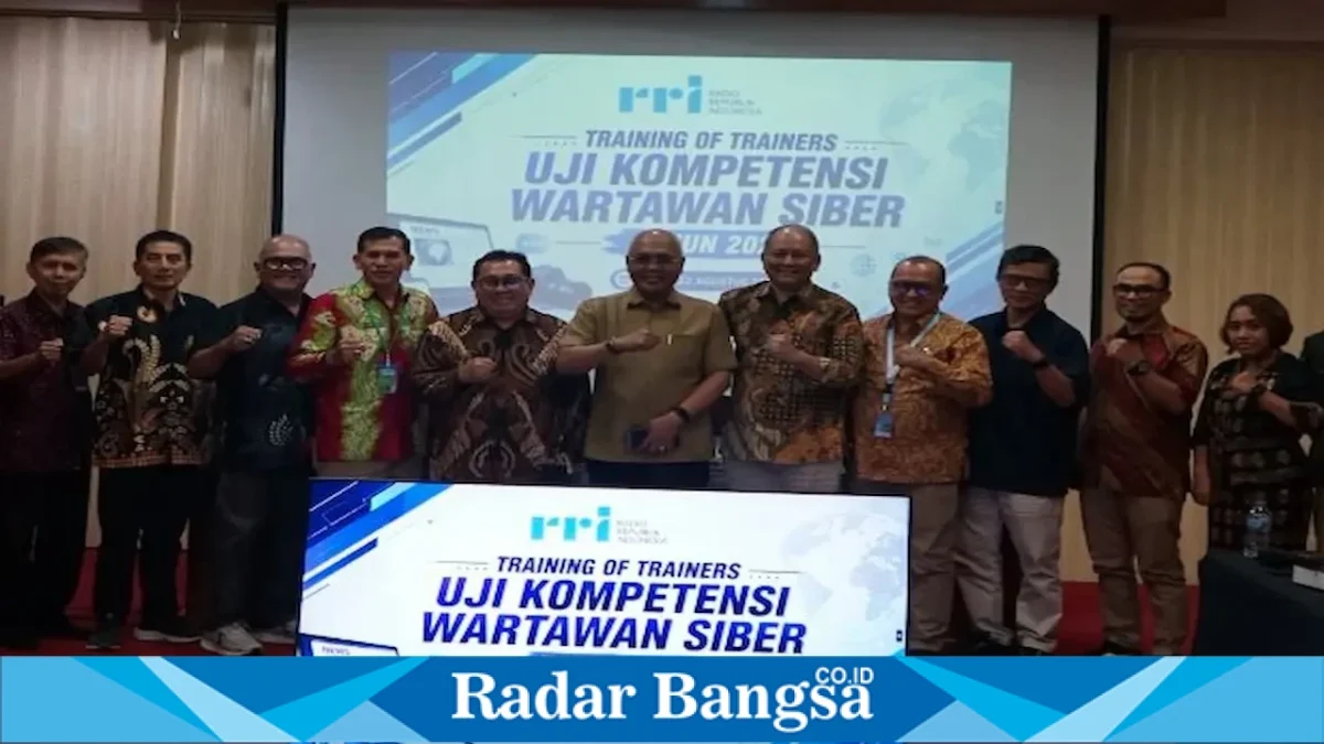 Diskusi Panel Pengembangan Kompetensi Jurnalistik LPP RRI di Jakarta, Jumat (21/8). (Foto Dok Ho/RadarBangsa.co.id)