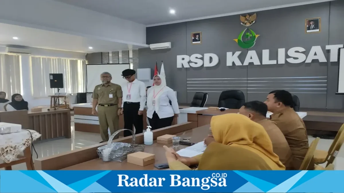 Peserta program magang tenaga kesehatan Kemenaker di RSD Kalisat Jember, Selasa (11/8/2026). (Foto Dok Ho/RadarBangsa.co.id)