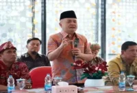 Wakil Bupati Bangkalan Fauzan Ja’far saat menghadiri Final Lomba Video Konten Literasi Tingkat Kabupaten Bangkalan di Gedung Perpustakaan Umum Bangkalan, Kamis (13/8/2026). (Foto Dok Ho/RadarBangsa.co.id)