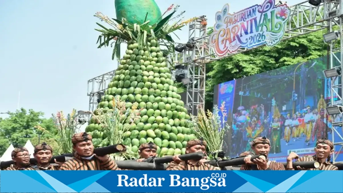 Pasuruan Carnival 2026 di depan Alun-alun Bangil, Minggu (20/9/2026). (Dok. Ho/RadarBangsa.co.id)