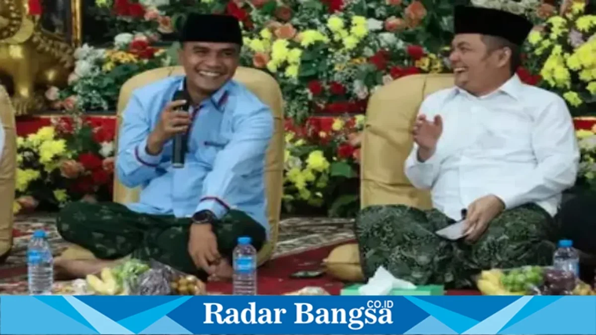 Bupati Bangkalan Lukman Hakim saat menghadiri peringatan Maulid Nabi Muhammad SAW di Pendopo Agung Bangkalan, Kamis (10/9/2026). (Foto Dok Ho/RadarBangsa.co.id)