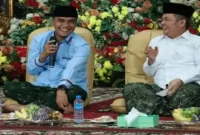 Bupati Bangkalan Lukman Hakim saat menghadiri peringatan Maulid Nabi Muhammad SAW di Pendopo Agung Bangkalan, Kamis (10/9/2026). (Foto Dok Ho/RadarBangsa.co.id)