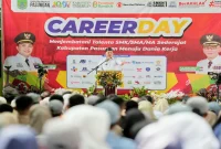 Career Day perdana Kabupaten Pasuruan di SMKN 1 Bangil, Rabu (9/9/2026). (Foto Dok Ho/RadarBangsa.co.id)