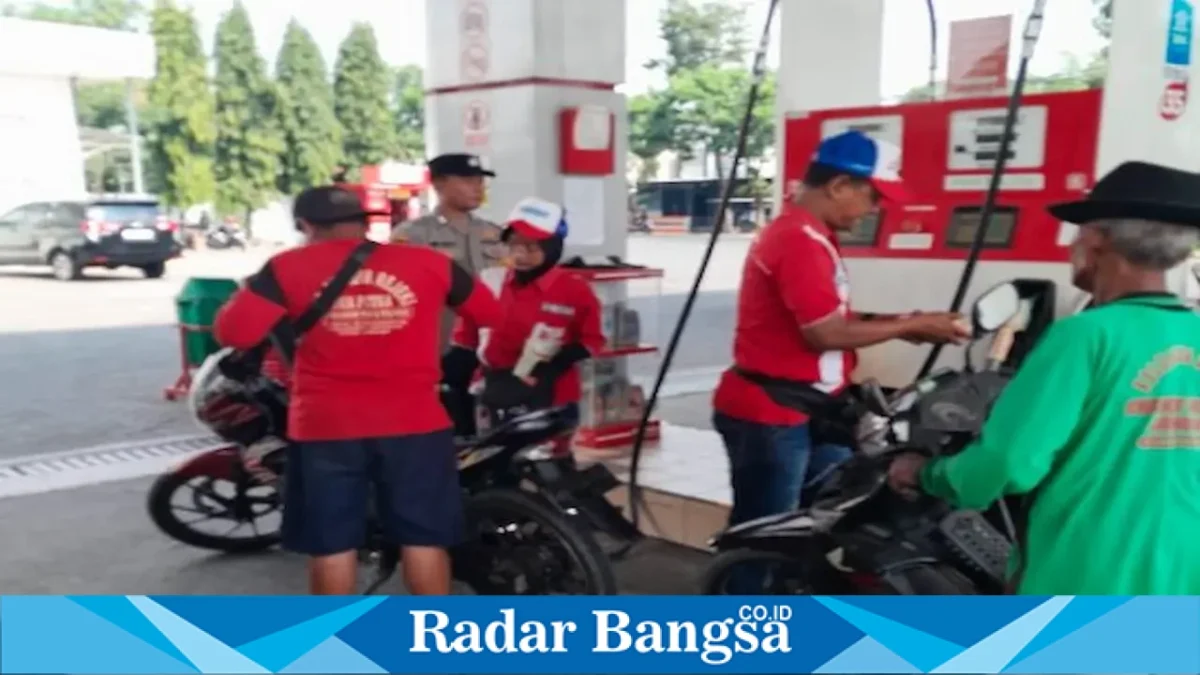 Anggota Polsek Tikung melaksanakan patroli obyek vital di wilayah hukum Polsek Tikung, Rabu (9/9/2026). (Foto Dok Ho/RadarBangsa.co.id)