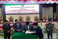 DPRD Ngawi menggelar Rapat Paripurna pembahasan Perubahan APBD 2026, Selasa (1/9/2026).